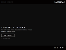 Tablet Screenshot of jeremyschuler.com